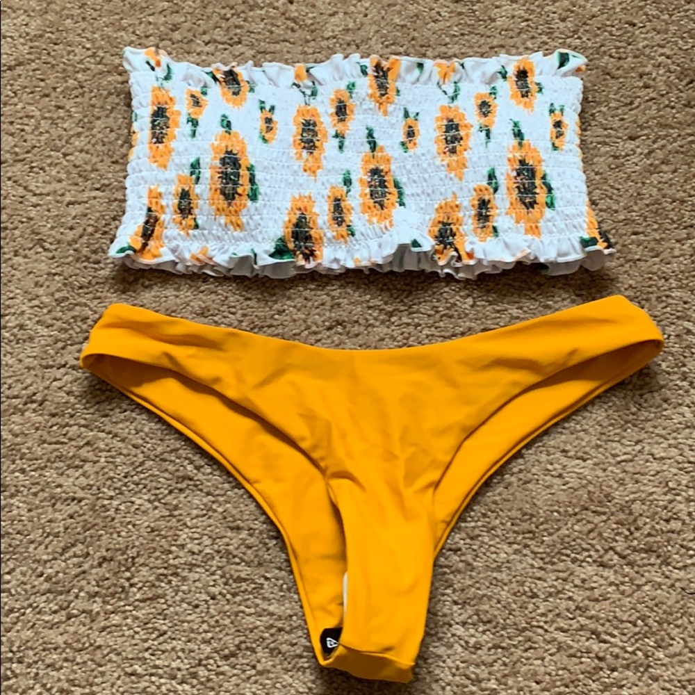 Sunflower Bandeau Bikini